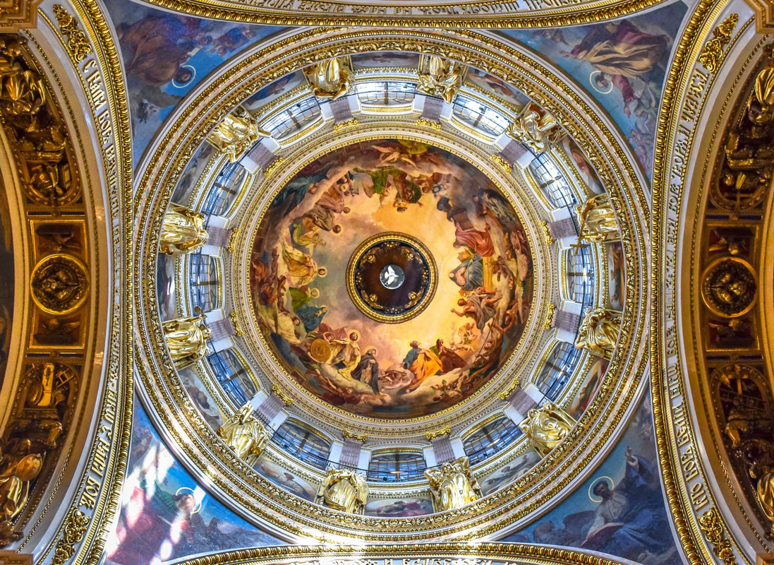 Church dome ceiling